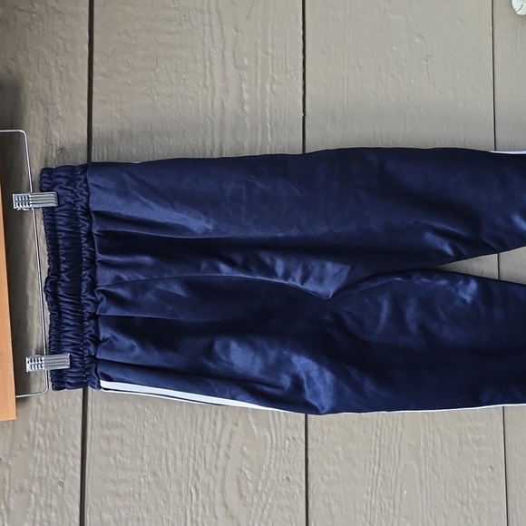 PrettyLittleThing Navy Side Stripe Flare Leg Sweatpants 0 - Picture 11 of 13